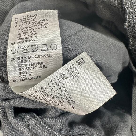 Divided Jeans Slim Fit Mens 36 Gray Mid Rise Skinny Streetwear Denim Cotton Pant - Picture 6 of 10